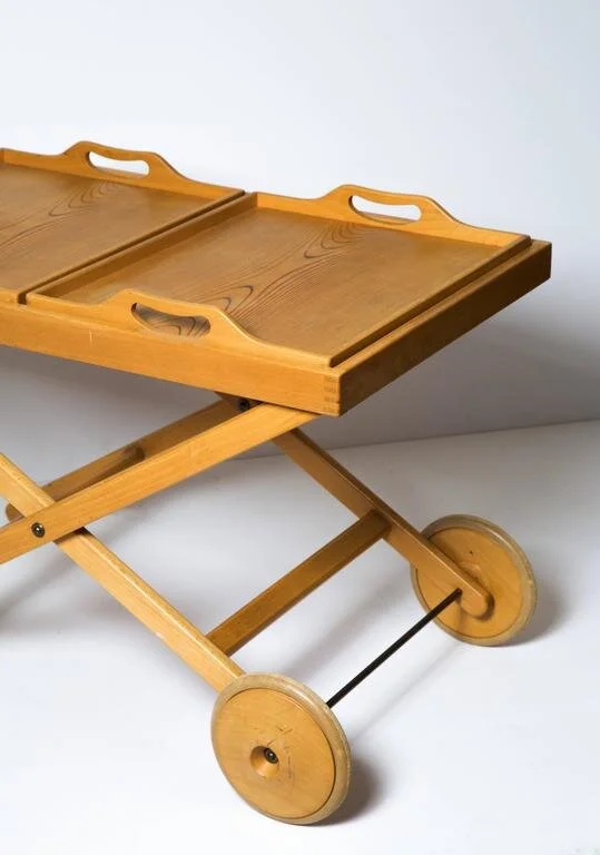 Bar Cart or Tea Trolley by Tapio Wirkkala and Aulis Leinonen Asko